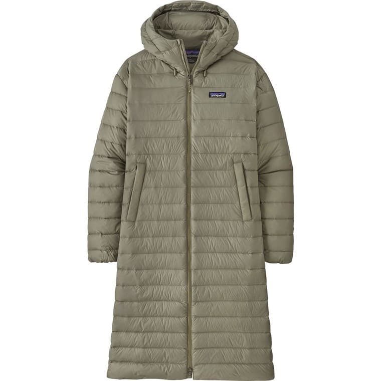 Patagonia W's Recycled Down Sweater Parka River Rock Green