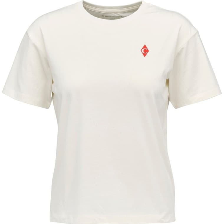 Black Diamond W Bd Dragon Ss Tee Off White