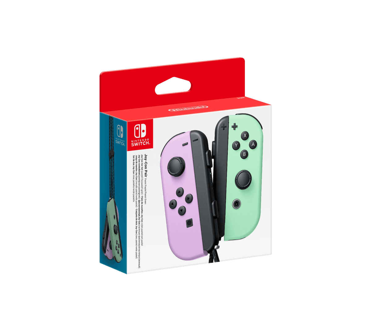 Pastel Purple Pastel Green Joy-Con Pair