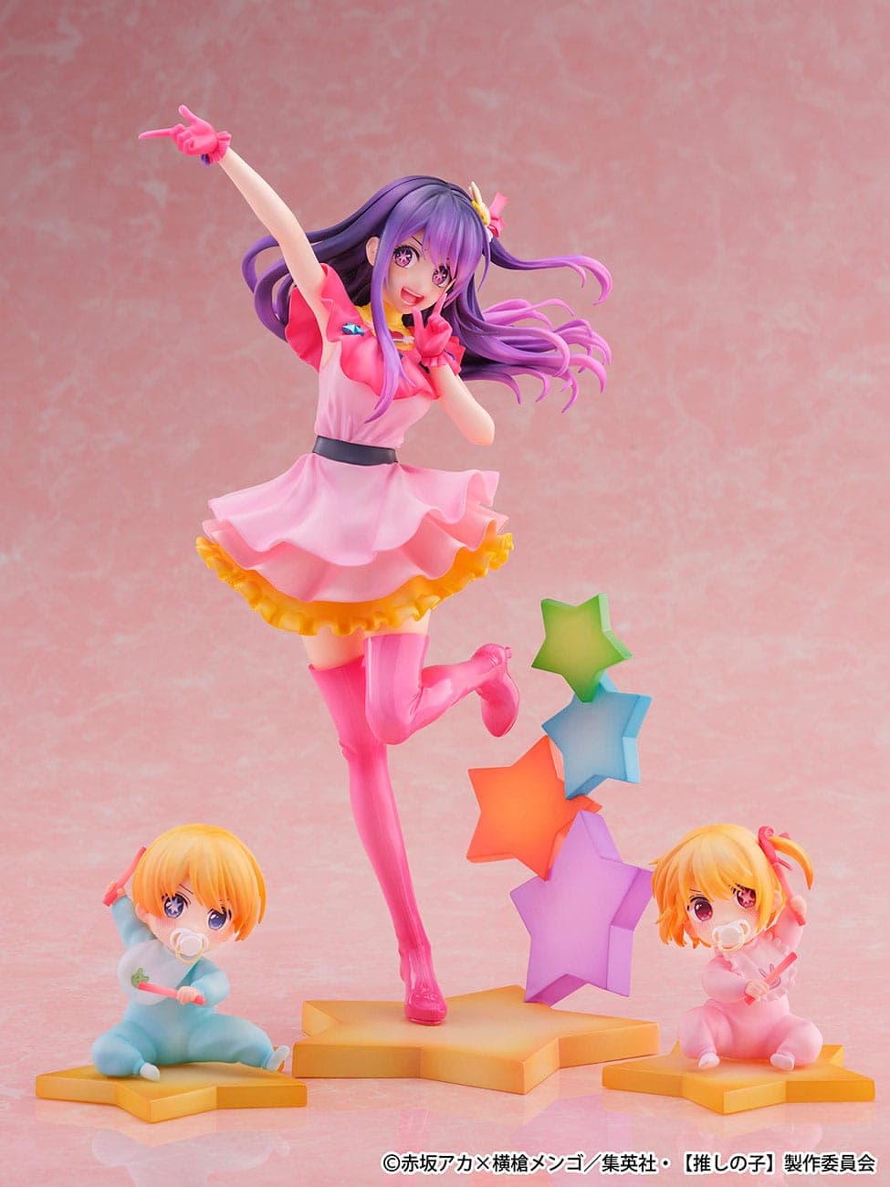 Ai, Aqua, Ruby Shibuya Scramble Figure 25 cm