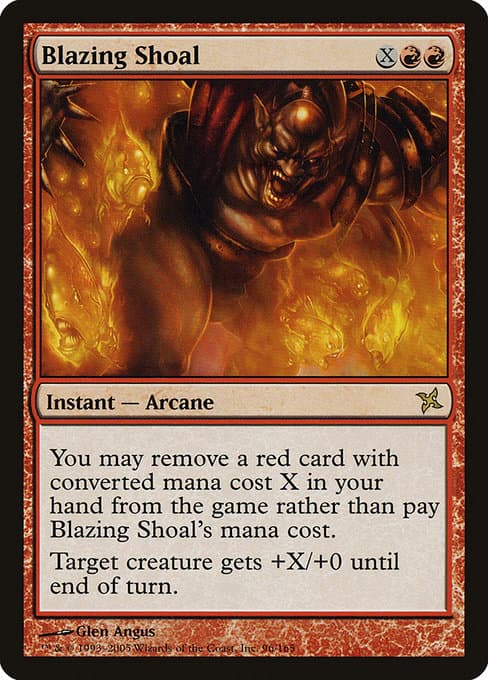 Blazing Shoal (Enkeltkort)