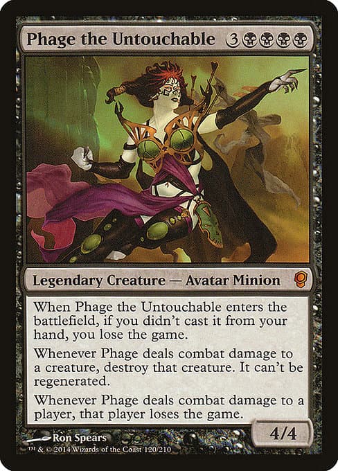 Phage the Untouchable (Enkeltkort)