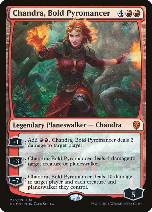 Chandra, Bold Pyromancer (Enkeltkort)