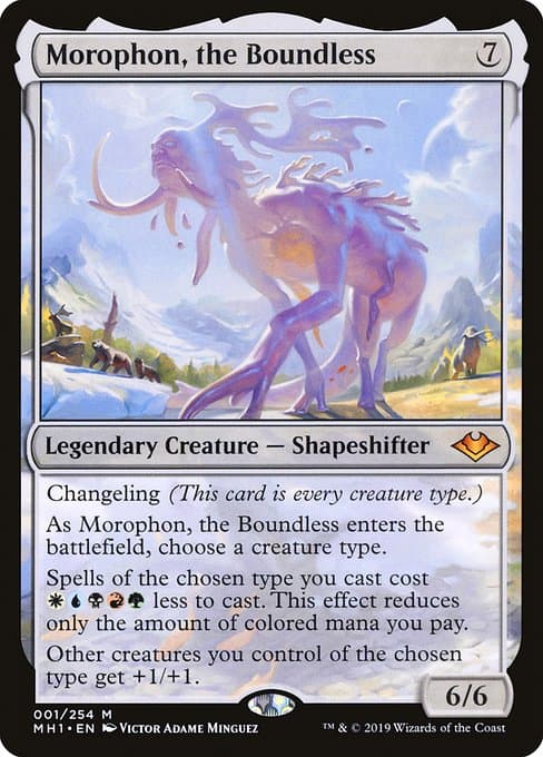 Morophon, the Boundless (Enkeltkort)