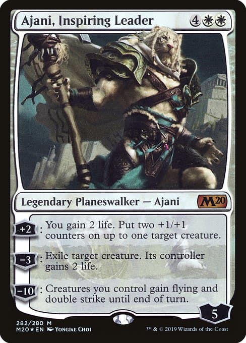 Ajani, Inspiring Leader (Enkeltkort)
