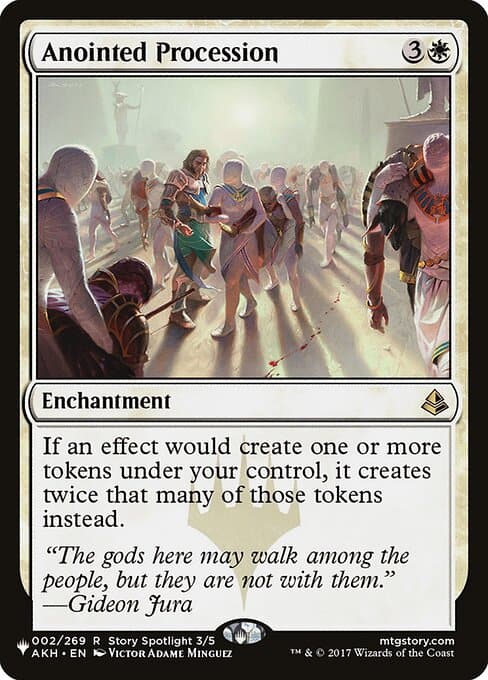 Anointed Procession (Enkeltkort)