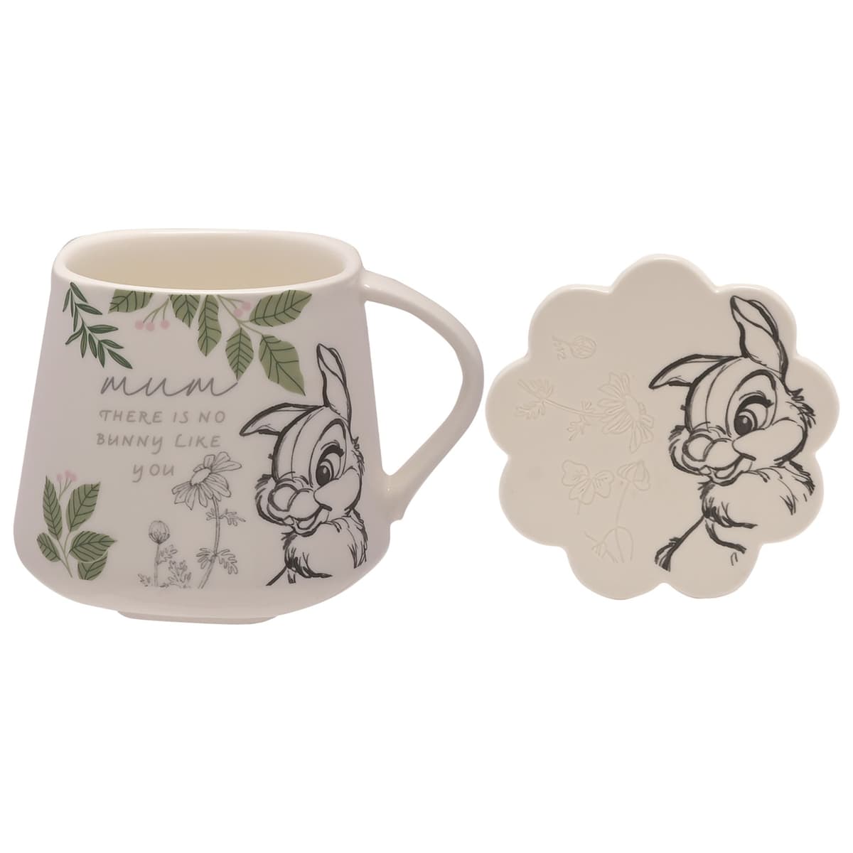 Mum Thumper Forest Friends Mug and Coaster Set