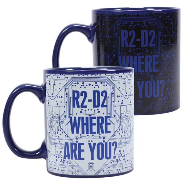 R2-D2 Where Are You Heat Change Mug