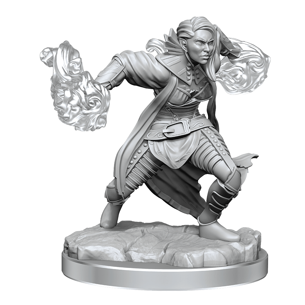 Half-Elf Warlock (Wave 20) Dungeons & Dragons Nolzurs Marvelous Unpainted Miniature