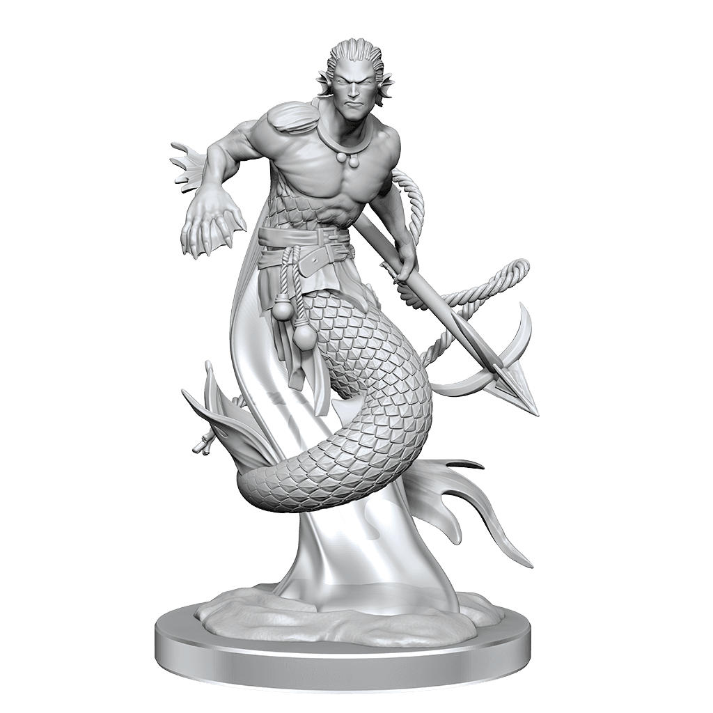 Merfolk (Wave 20) Dungeons & Dragons Nolzurs Marvelous Unpainted Miniature