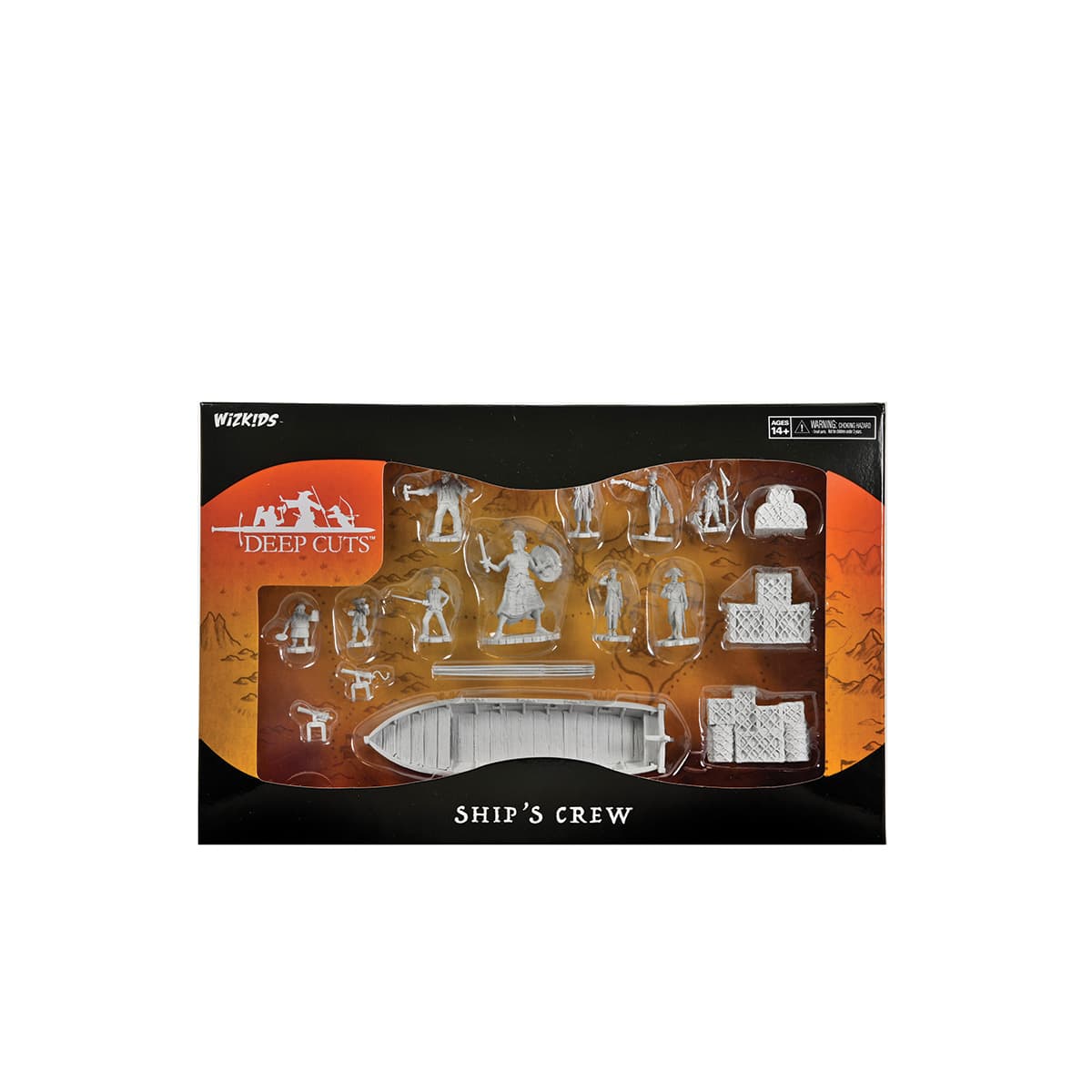 Ship's Crew Box Set (Wave 19) Wizkids Deep Cuts Unpainted Miniature