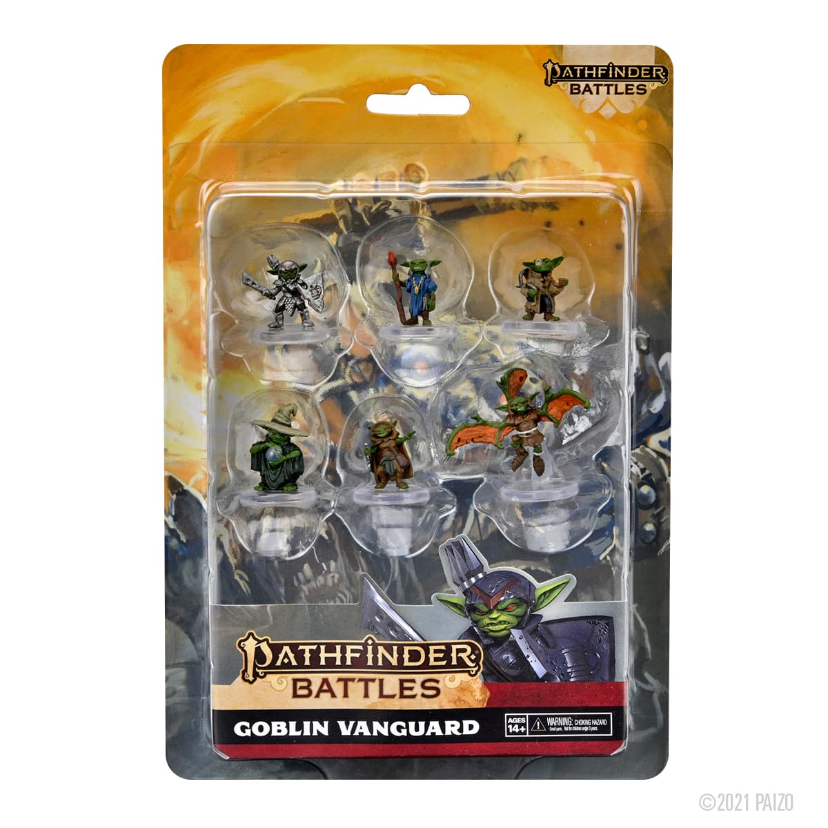 Goblin Vanguard Pathfinder Battles Premium Painted Figure