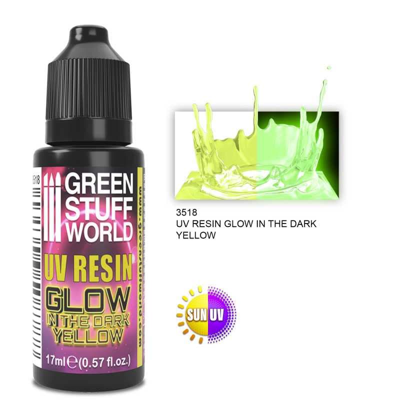 Green Stuff World: UV Resin Glow Yellow 17ml