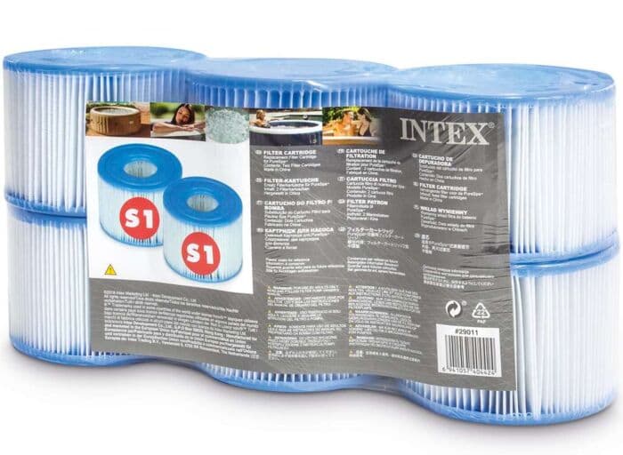Intex Filter - 6 pack med filterinnsats S1 til PureSpa