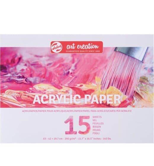 Talens Art Creation Akrylmalingsblokk A3 - 290 gram