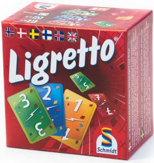 Ligretto rød - kortspill