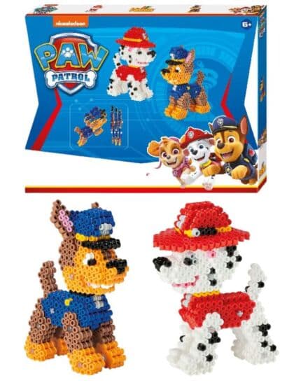 Hama Midi PAW Patrol 3D perlesett med perler og perlebrett - 4000 Midi perler