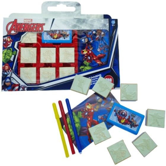 Multiprint Avengers Window Box Stempelsett - med album