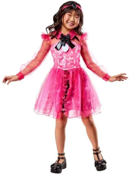 Monster High Draculaura kostyme - 7-8 år - 128 cm