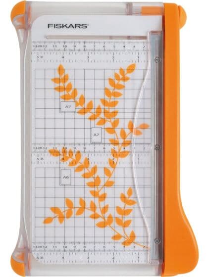 Fiskars papirgiljotin A5 - 22 cm kuttelengde