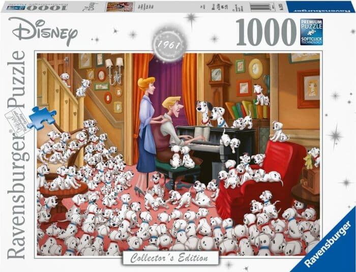 Ravensburger Disney puslespill 1000 brikker - 101 dalmatinere