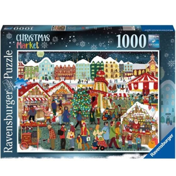 Ravensburger Julemarked puslespill - 1000 brikker