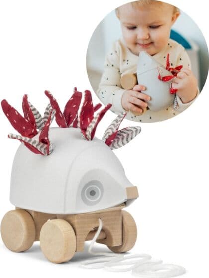 Micki Senses draleke i tre - pinnsvin 14 cm
