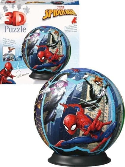 Ravensburger 3D puslespill 72 brikker - Spider-Man globe