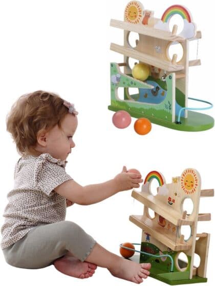 EduFun kulebane i tre med 3 kuler