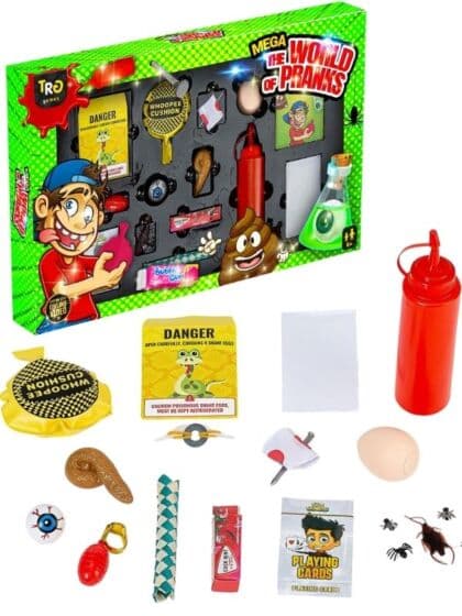 The World of Pranks – Mega Set – 200 morsomme spøker og triks