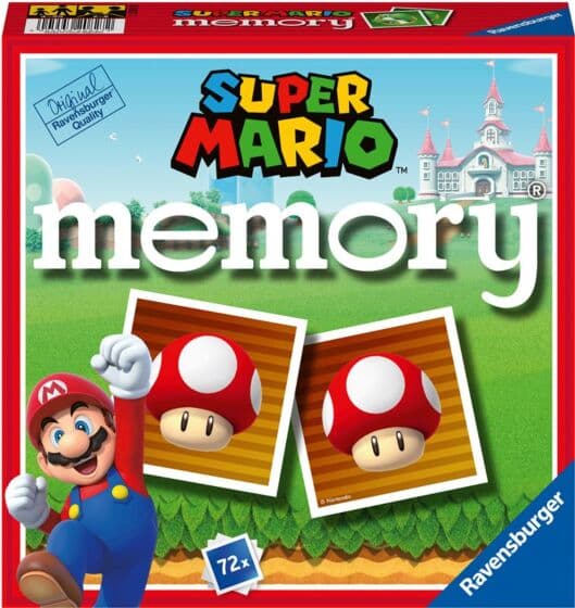 Ravensburger Super Mario memo-spill - finn to og to like
