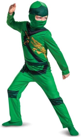 LEGO Ninjago kostyme Small - 4-6 år - Lloyd