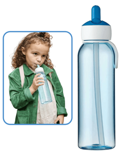 Mepal drikkeflaske med flip-Up tut - blå - 500 ml