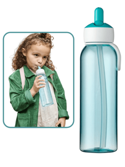 Mepal drikkeflaske med flip-Up tut - turkis - 500 ml