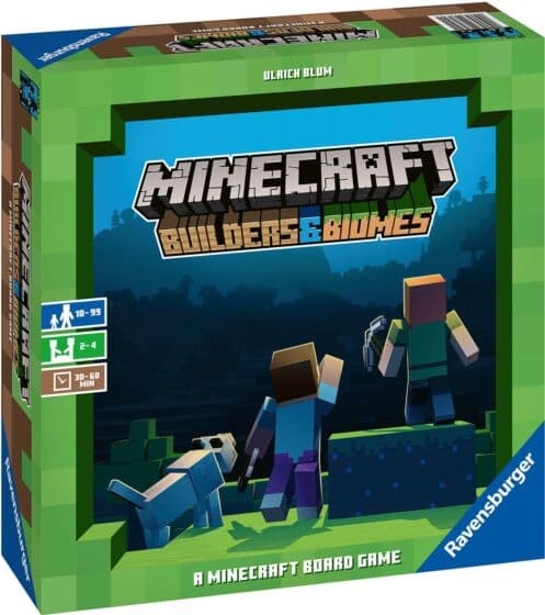 Minecraft Builders & Biomes - et Minecraft brettspill for familien