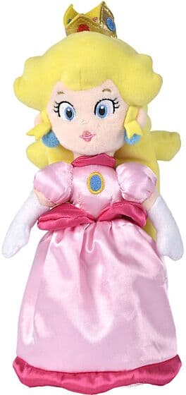 Nintendo Super Mario Peach bamse - 27 cm
