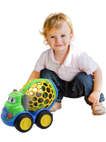 Oball Go Grippers Sementbil med tilbehør - 30 cm