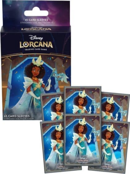 Disney Lorcana Tiana Kortlommer - 65 kortbeskyttelser til samlekort