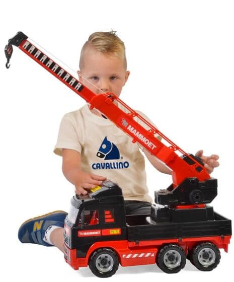 Wader Mammoet kranbil med bevegelig bom - 45 cm lang