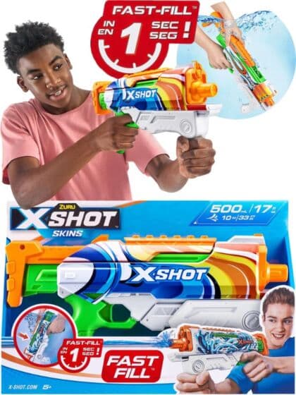 Zuru X-shot Skins Hyperload Cruiser Fast-Fill vanngevær med 500 ml tank