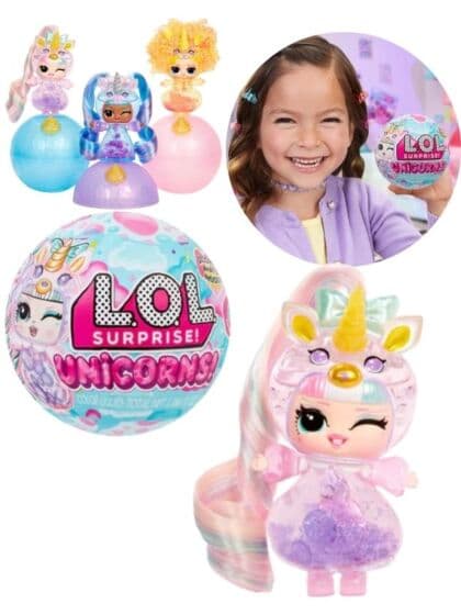 LOL Surprise Unicorns Tots – lag din egen enhjørning med 7 overraskelser