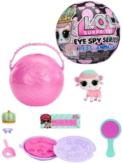LOL Surprise Eye Spy Pets – overraskelsesball med kjæledyr og dekoder