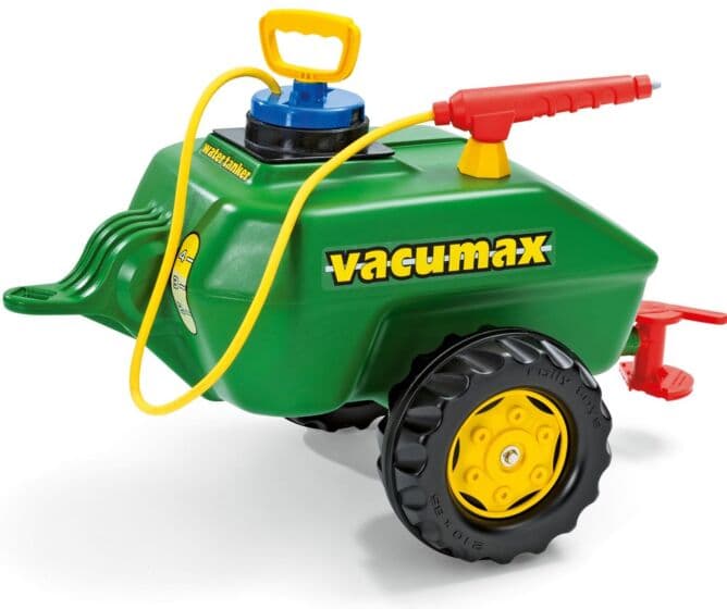 Rolly Toys rollyVacumax: Grønn vanntank med pumpe og kanon til tråtraktor - 15 liter
