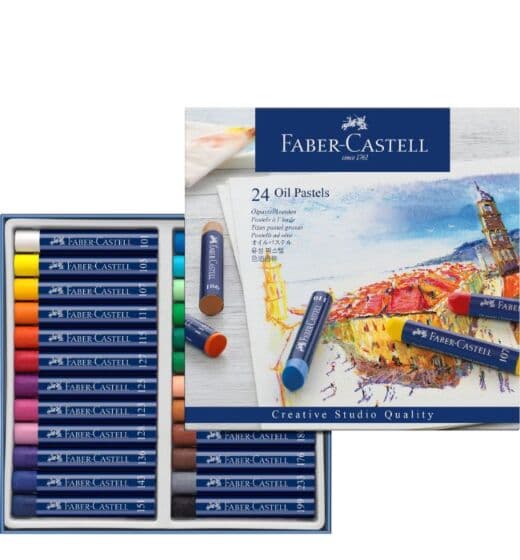 Faber-Castell oljepasteller - 24 farger
