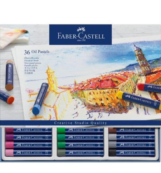 Faber-Castell oljepasteller - 36 farger