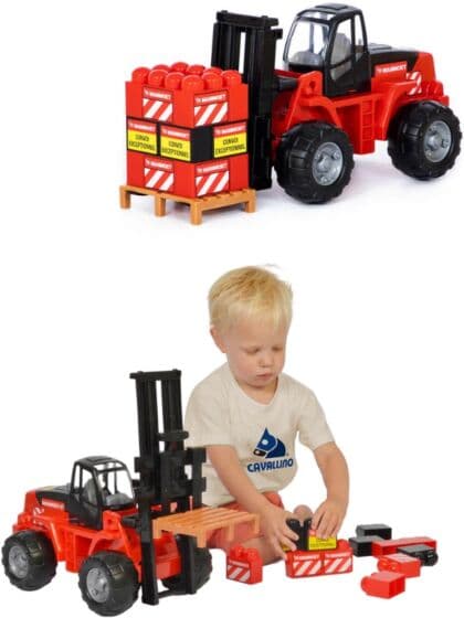 Wader Mammoet truck med last - 48 cm lang