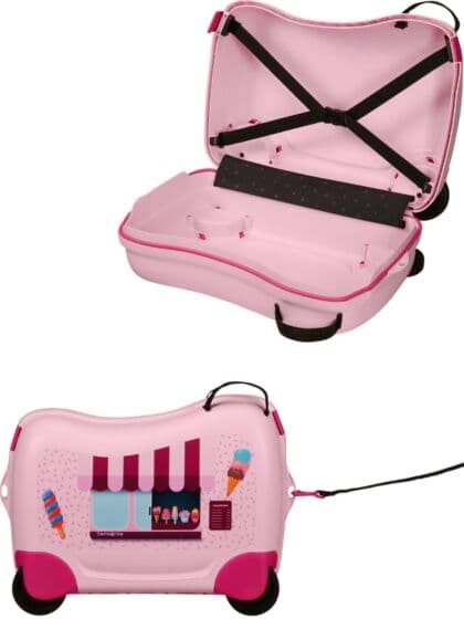 Samsonite Dream2go barnekoffert - rosa isbil