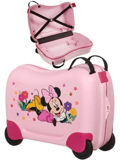 Samsonite Dream2Go Disney Ride‑on barnekoffert - Minnie Flower Power