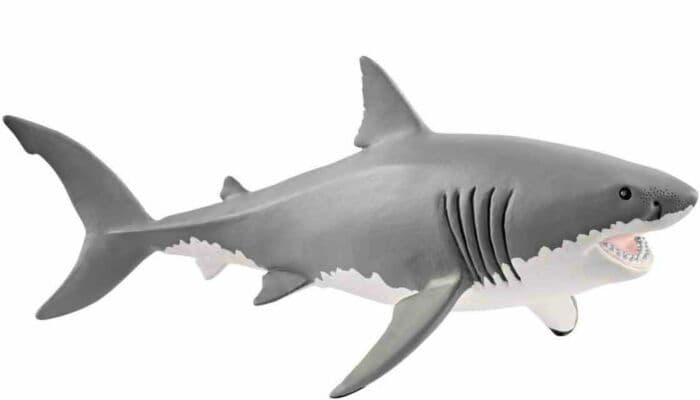 Schleich Wild Life Hvithai 14809 - figur 18 cm lang