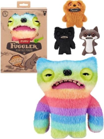 Fuggler Fart Face – Interaktiv prompebamse med lyd